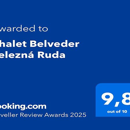Chalet Belveder Zelezna Ruda Martina מראה חיצוני תמונה